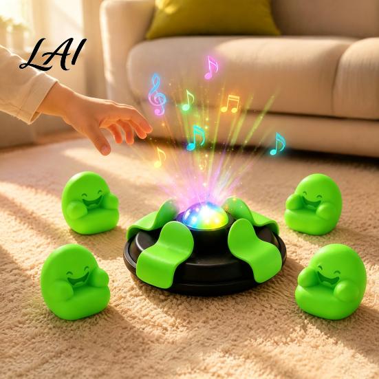 Sofa Grabbing Toy with Sound Light 1/2 Sets Music Board Game Button & 4 Sofas Reaction Game Sofas Speed Challenge Multiplayer Interactive Musicial