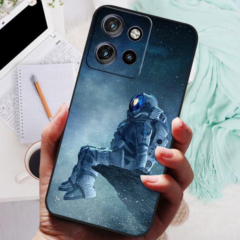 Для Motorola Edge 50 Neo 5G Чехол Лев Волк Силиконовая Мягкая Задняя Крышка Для Motorola Moto S50 edge50 Чехол для Телефона Защитный Чехол