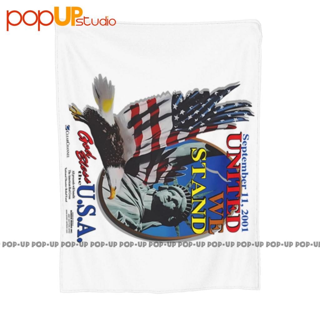 Винтажное 11 сентября 2001 года 9 11 Едины мы стоим Ультрамягкое одеяло Квилт Зимнее покрывало для дивана Покрывала для кровати