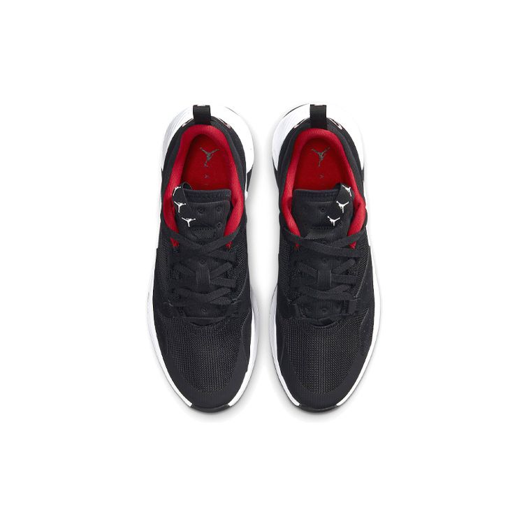 Jordan Air Cadence Fabric Comfortable Sports Shock Absorption Non-Slip Wear-Resistant Low-Top Lifestyle Casual Shoes Men Sneakers Black Red CN3498-006