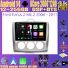 Android14 Carplay Auto For Ford Focus  Mk2 Mk3 2004 2005 2006 2007 - 2011 Multimedia Car Radio Player DSP WIFI+4G 2DIN Stereo