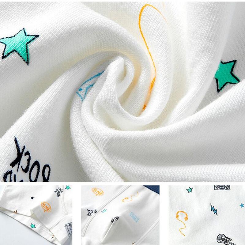 4 шт./лот, хлопковое детское нижнее белье для мальчиков, трусы-боксеры для маленьких детей, трусы для мальчиков-подростков, От 2 до 12 лет