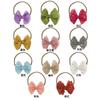 Baby Headband Headband Children's Versatile New Creative Chiffon Bronzing Bow Hair Accessories Headband Little Princess