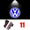 2Pcs LED Car Door Projector Welcome Ghost Shadow Light For VW Touareg Golf 5 6 7 Passat B6 B7 B8 B9 MK6 MK7 R GTI Accessories