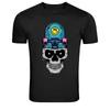 Retro Skull Vintage Sunset Graphic T-Shirt
