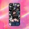 S-Shizuku M-Murasaki Anime Phone Case For iPhone 16,15,14,13,12,11,Pro,Max,Plus,X,XS,XR,SE,8,7,Mini,Soft Silicone Black Case