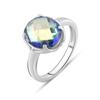 Серебряное кольцо с мистик топазом 3.45ct (2084648) 3.06 гр. 925 пробы