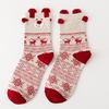Christmas Women Cotton Socks Multi-Color Women's Winter Socks