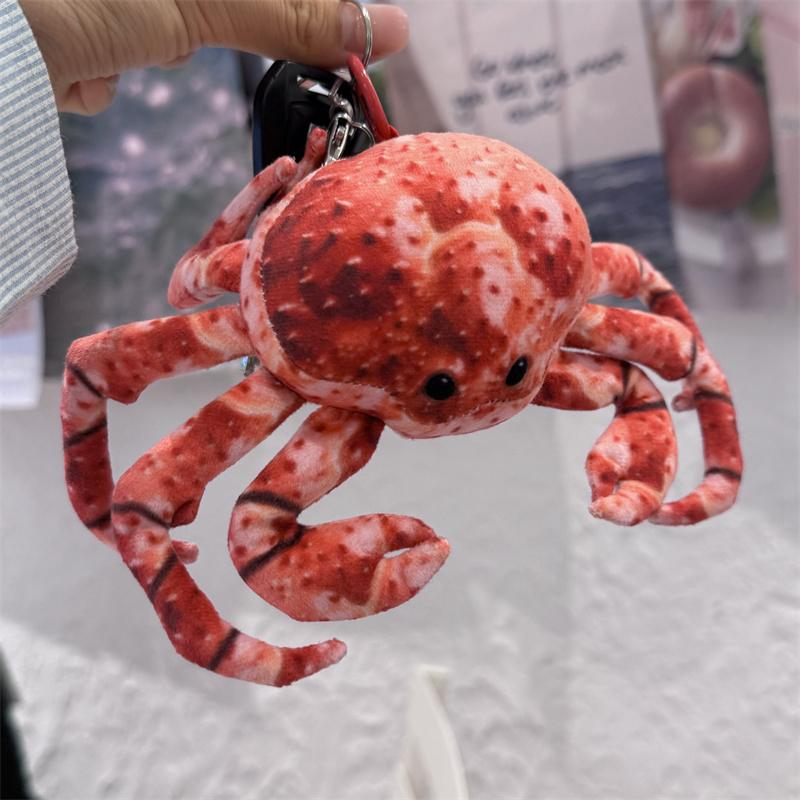 Милая Плюшевая Игрушка Королевский Краб Гигантское Морское Животное Мягкая Подушка Рождественский Подарок на День Рождения для Детей