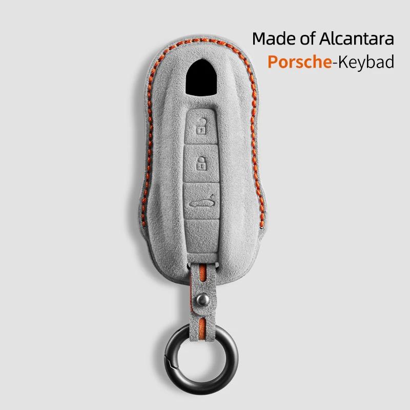 Внутренние молдинги для Porsche Panamera Spyder Carrera Macan Cayman Cayenne 911 970 981 991 Чехол-защита для ключа автомобиля Аксессуары K