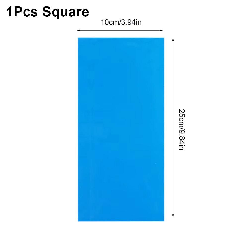 10Pcs Underwater Repair Pool Repair Patches For Swimming Pool Self-Adhesive Pool Repair Kit PVC Multifunctional Patch Glue