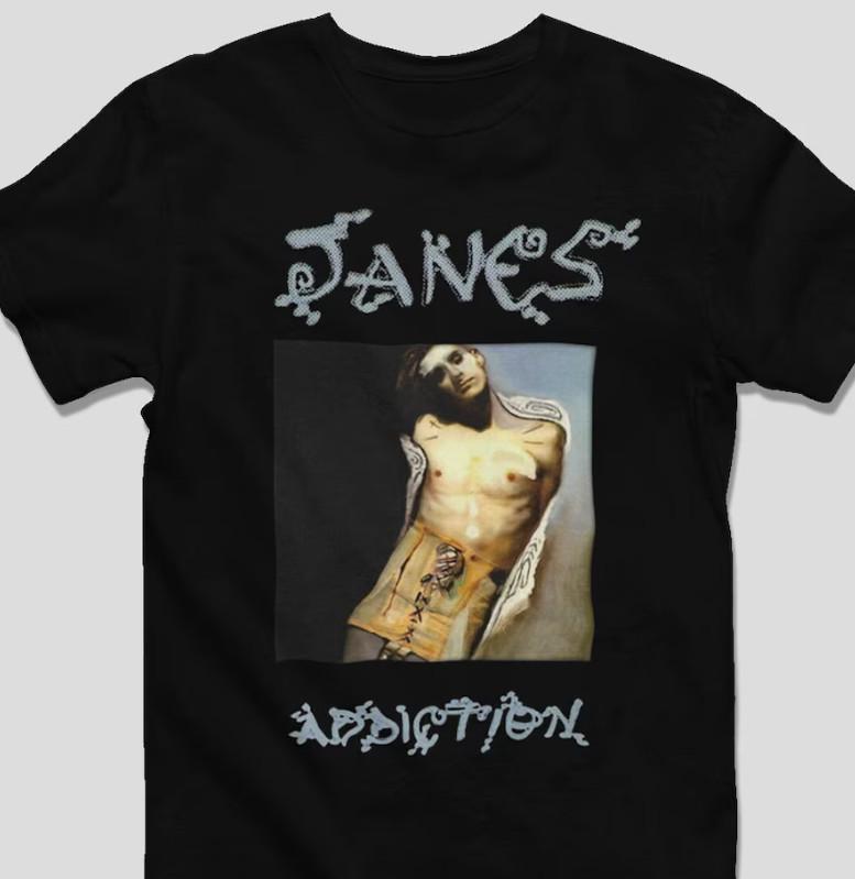 Винтажная Унисекс Футболка Jane'S Addiction Перри Фаррелл Короткий Рукав S-5XL Унисекс Футболка