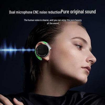 F2 TWS Спортивные наушники-заушины Bluetooth 5.2, Шумоподавление, Низкая задержка