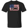 Vehicle Mechanic - Technician US Flag Unisex T-shirt Black Dark Heather