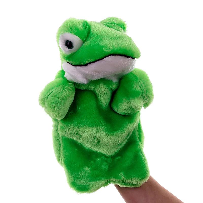 25cm Animal Hand Puppet Plush Toys Baby Educational Hand Finger Puppets Animal Stuffed Doll Toy Telling Story Kids Children Gift