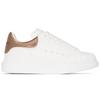 (WMNS) Alexander McQueen Oversized Sneaker 'White Rose Gold' Women's 553770WHFBU9053