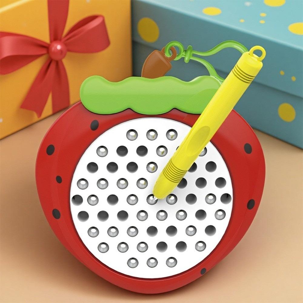 Funny Magnetic Drawing Board Keychain Hanging Decoration Drawing Board Toy Boys Girls
