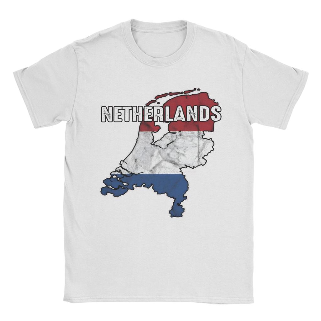 Amsterdam Flag Cotton T Shirt For Unisex Summer Vintage T Shirts Hip Hop Tee Shirt Oversized Hot Sale Clothing