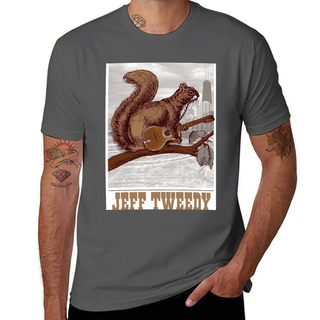 Jeff Tweedy Tshirt Fashion Casual Short Sleeve Top Tshirt