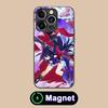 HSR Seele Стеклянный чехол для мобильного телефона MagSafe для iPhone 17 16 15 14 13 12 11 Air Pro Max Plus Mini Цветная крышка
