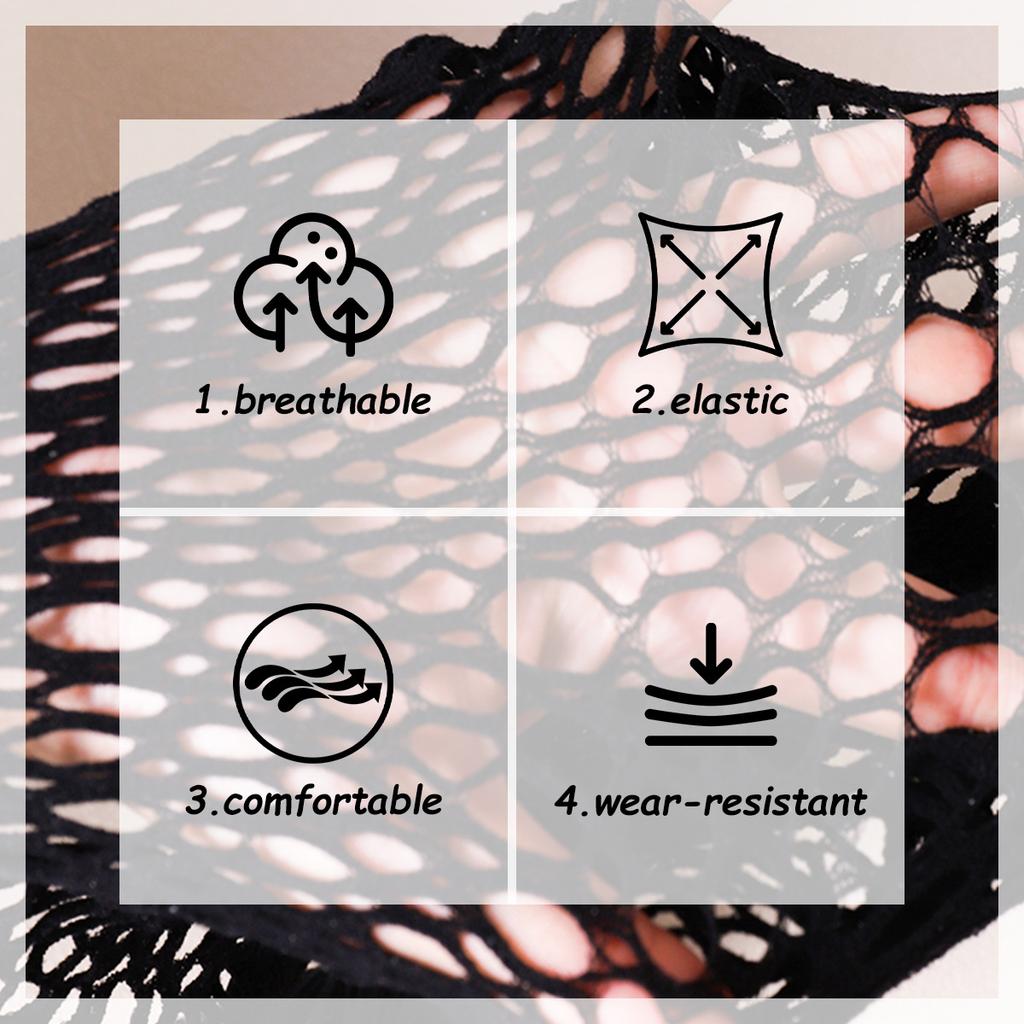 Sexy trendy brand hollow fishing net socks Kusa style pantyhose hollow summer pantyhose women