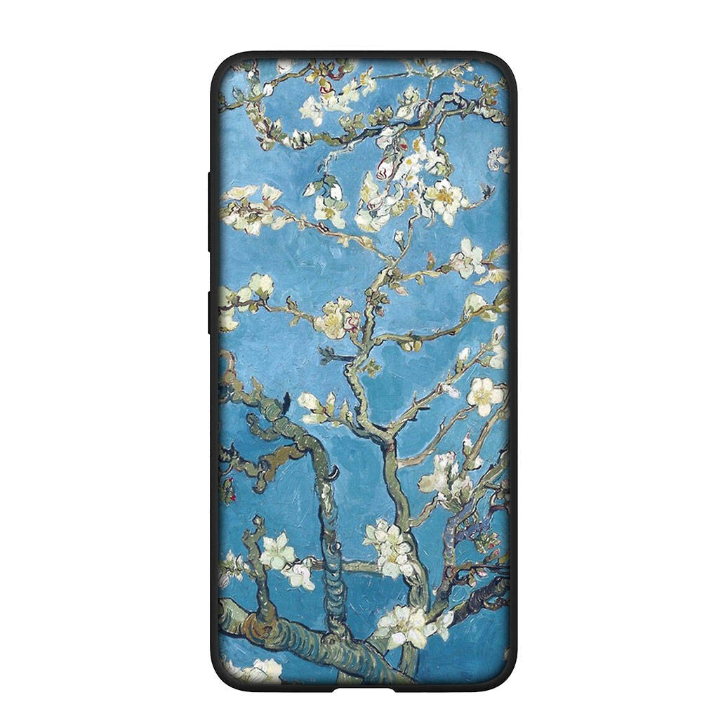 Чехол для телефона Samsung Galaxy S25 S24 S23 iPhone 16 15 Xiaomi Redmi Note 14 13 12 16E X 11 Pro Max OPPO Moto Huawei Design Van Gogh Starry Night Cover