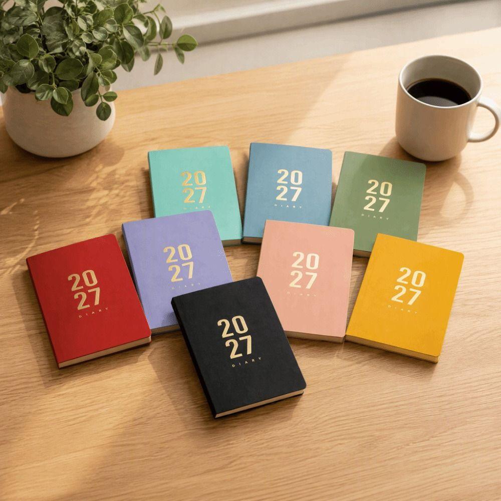 A5 Size Calendar Planner Thick Paper Academic Planner English Language Work Planner For Efficiency