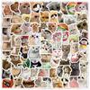 100 Sheets Cute Cat Cute Water Bottle Stickers Vinyl Waterproof Seals Laptop Skateboard Mobile Computer Stickers, (Cats)