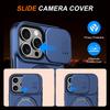 Case For 17 16 15 14 13 12 Pro Max Plus 17Air Heavy Duty Rugged Armor Magnetic Bracket Slide Camera Protection Cover
