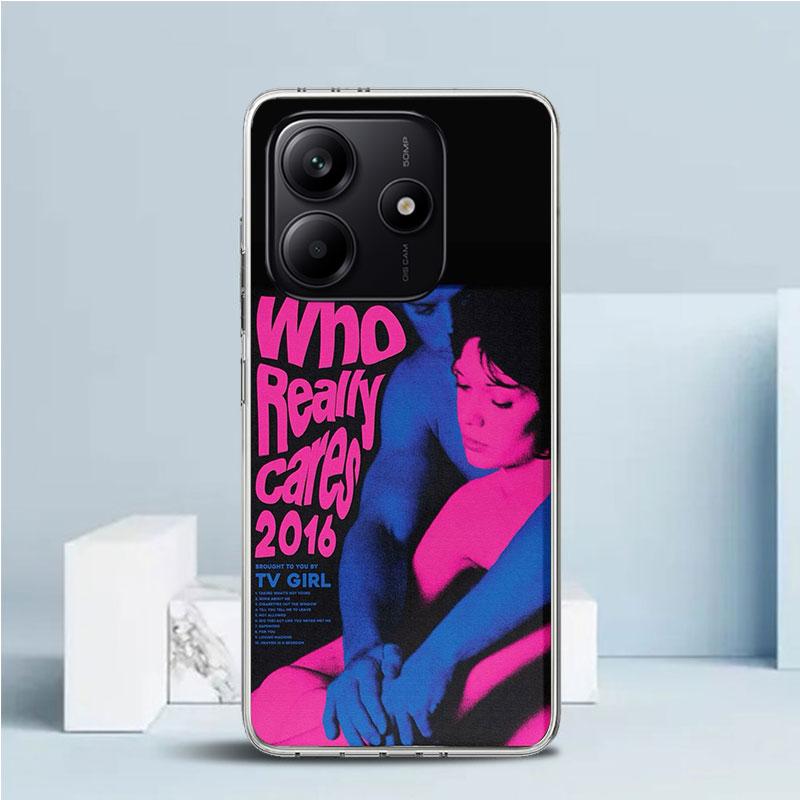 TV Girl Album Soft Cover for Xiaomi Redmi Note 15 14 13 12 Pro Plus Phone Case 14S 11S 11T 11E 10S 10 4G Pattern Shell Redmi Not