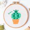 Beginner's DIY Embroidery Kit: Handmade Simple Designs & Gifts