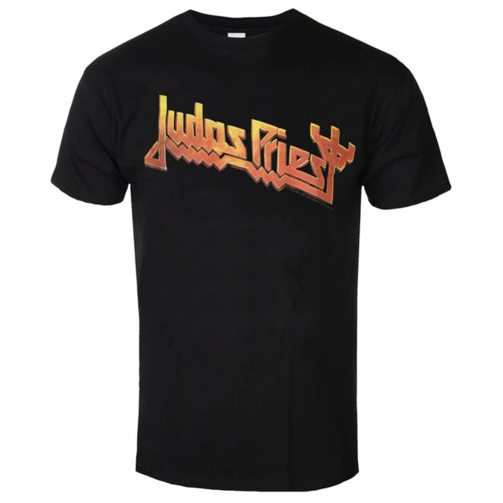 Judas Priest Sin After Sin Album Cover Pattern Printed Tshirt Classic Heavy Metal Band Tshirt For Daily And Concert Wear