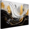 Canvas Print, Waves 3D Abstraction