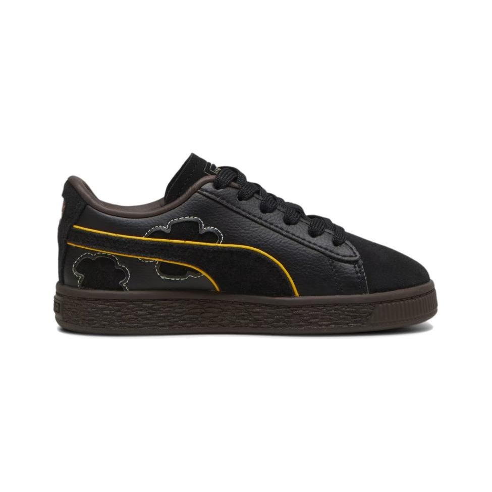 One Piece X Puma Suede Little Kid Blackbeard Kids Sneakers Dark-Chocolate 396725-01