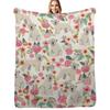 SOFT COATED WHEATEN Throw Blanket Lightweight Warm Blanket for Travel Camping