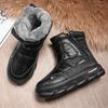 Fashion Men Boots 2024 New Winter Slippers Warm Men Shoes Waterproof Non-Slip Plush Sneakers Male Tenis Shoes Boots Men Sneakers Winter