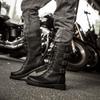 Men'S High Top Boots Trend Boots Men'S Inner Heightening High Motorcycle Boots British Large Size Fashion Boots M593