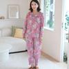 Shiz Madam Women S Big paiSley Pink Flower Cotton Home Set H8556