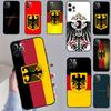 Чехол для телефона с эмблемой флага Германии для Samsung Galaxy S25 Ultra S20 S21 S22 S23 S24 Plus S9 S10 S24 FE Защитная крышка Coque