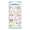 Kamio Japan Персонажи Sanrio Пушистые наклейки для скетчинга Мятные 284623