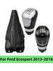 Для Ford Ecosport 2013 2014 2015 2016 2017 2018 Ручка переключения передач МКПП Чехол-пыльник Чехол Чехол-воротник Аксессуары для стайлинга автомобиля