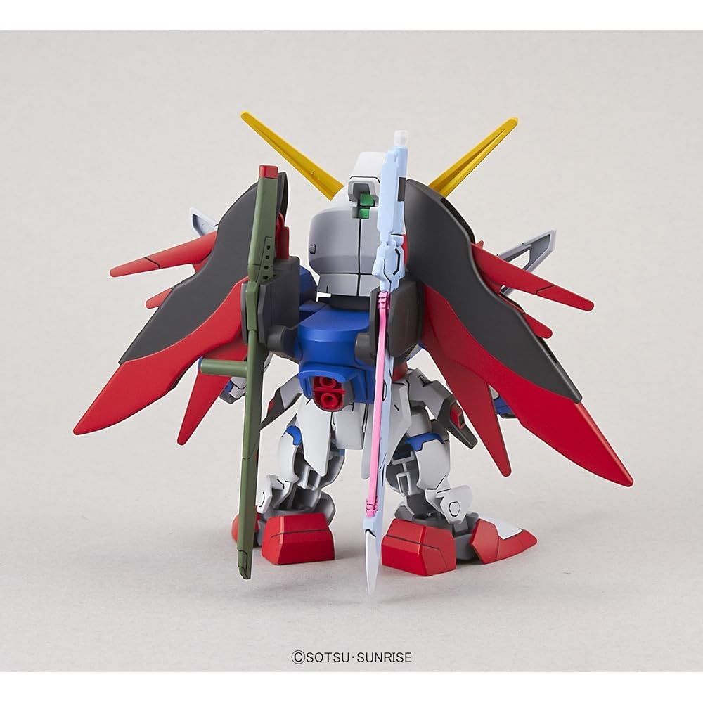 SD Gundam EX Standard Мобильный доспех Gundam SEED Destiny Destiny Gundam Пластиковая модель с цветовой кодировкой