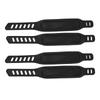 2 Pair Exercise Bike Pedal Straps Adjustable Length Universal Pedal Strap Fits Most Exercise Bikes