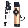 Electric Metal Kazoo with Pickup Professional Kazoo Musical Instrument for Accompaniment