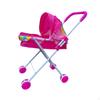 Doll Mini Pram Kids Toy Stroller Dollhouse Decor Pushchair Pretend Play Cart Foldable