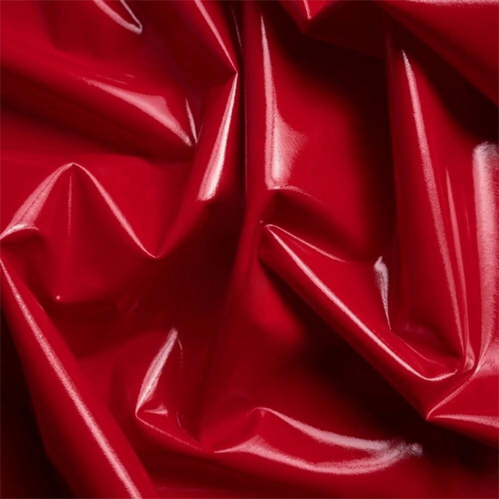 Bright Surface Imitation Leather Clothing Fabric  For Stage Garment Reflection Shoes Craft