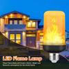 2025 Новая светодиодная динамическая лампа с эффектом пламени E27 E14 LED Corn bulb Creative Flickering Emulation LED Lamp Light