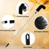 Bendable Head Gutter Cleaning Brush Extendable Balcony Gutter Brush  Gutter Cleaning Tools