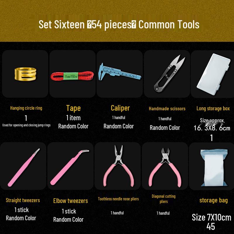 Beading Bracelet Tool Kit: Needle & Accessories for DIY Handmade Jewelry