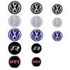 FD09-4PCS 56/60/63/65/68mm Car Tyre Wheel Center Hub Cap Sticker Cover for Volkswagen 4 Motion MTM Blue Motion Touran Tiguan R Line